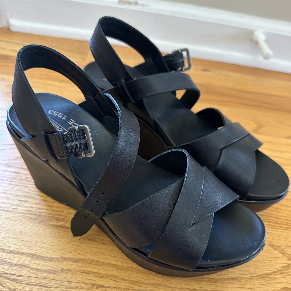 Kork-Ease Black Sandals